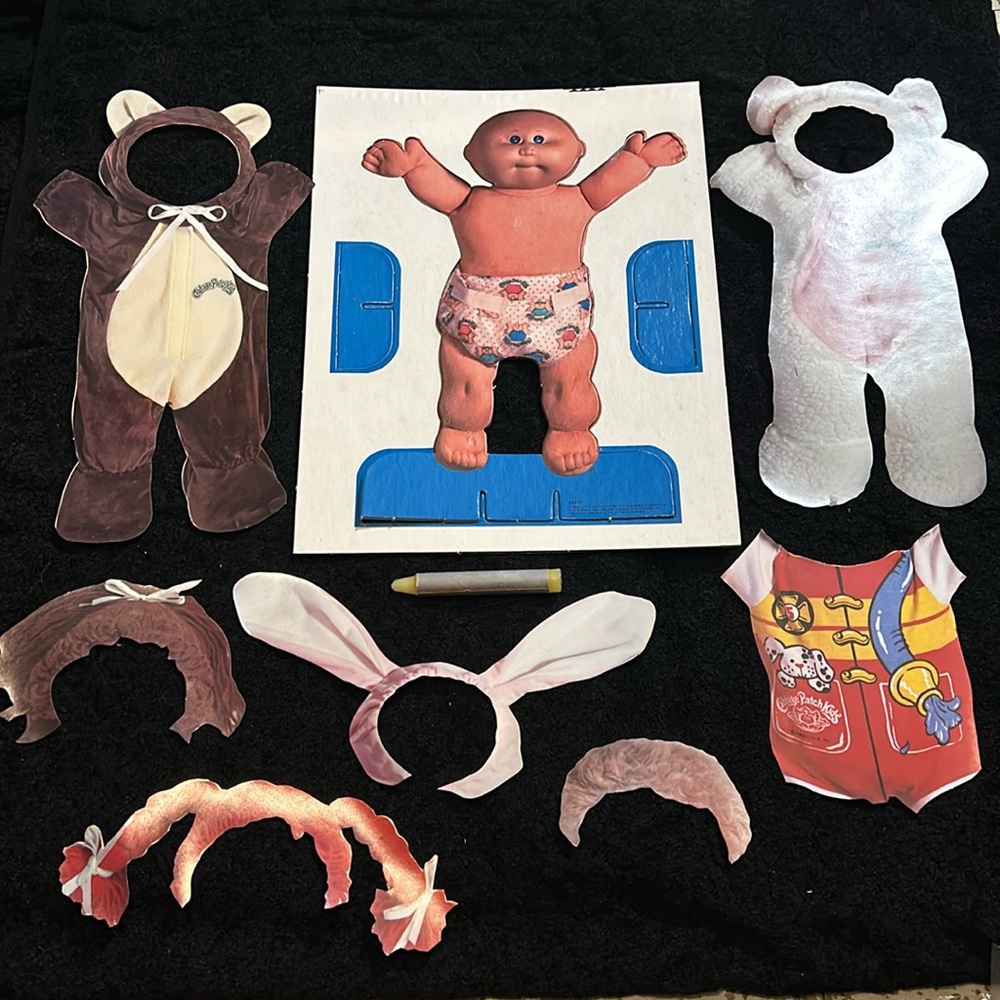 Cabbage Patch Kids Paper Doll Vintage - Picture 2 of 7